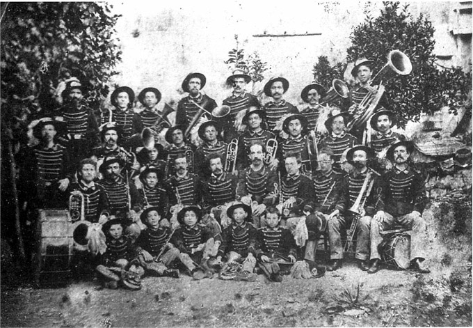 Banda nel 1909