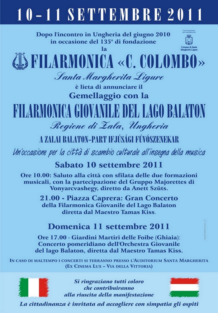 Locandina del Gemellaggio